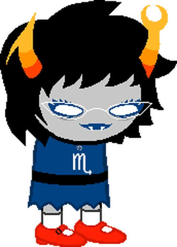 Aranea Serket from webcomic Homestuck